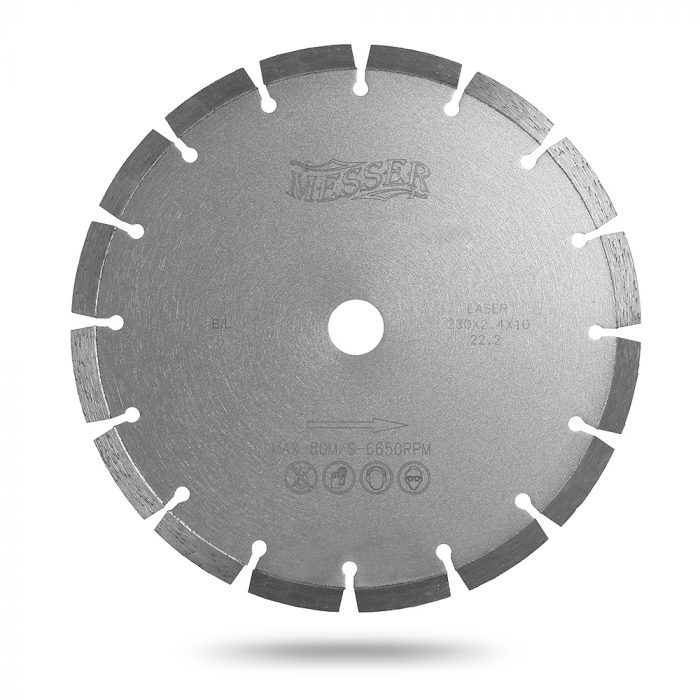 Алмазный сегментный диск по бетону Messer B/L