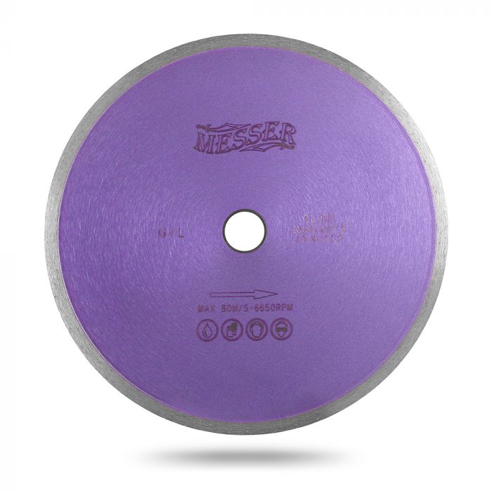 Алмазный диск по граниту Messer G/L (сплошная кромка).