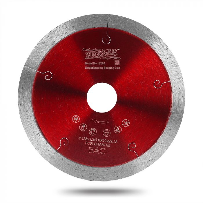 Алмазный диск Messer G/X-J с микропазом. Диаметр 125 мм